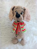 Yelekli Köpüş Amigurumi Organik Oyuncak - 3