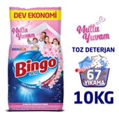 Bingo Matik Renkli Beyaz 10 kg Toz Deterjan - 1