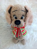 Yelekli Köpüş Amigurumi Organik Oyuncak - 4