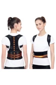 Manyetik Mıknatıslı Dik Duruş Korsesi Kadın Erkek Kamburluk Önleyici Aparat Bel Sırt Korse thumbnail 2
