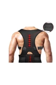 Dik Duruş Mıknatıslı Manyetik Kamburluk Önleyici Unisex Kifoz Skolyoz Sırt Bel Ağrısı Medikal Korse thumbnail 7