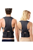 Kamburluk Önleyici Manyetik Spor Dik Duruş Korsesi Bel Omuz Sırt Kemeri Aparatı thumbnail 6