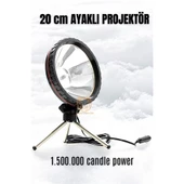 ModaCar 3 Ayaklı El Projektörü 360 Derece Avcı Projektörü Tekne Projektör - 1