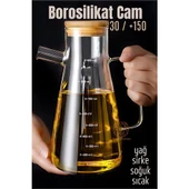 ModaCar Yağ Sirke Şişesi Borosilikat Cam 900 ML  A.Verbrugge Design - 1