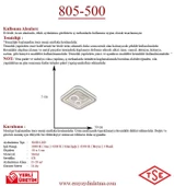 Eray Aydınlatma 805-50 Plofonyer Led Avize thumbnail 3