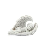 Uyuyan Kanatlı  Melek Biblo  10cm Polyester - 1