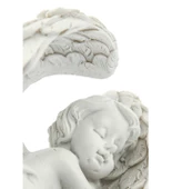 Uyuyan Kanatlı  Melek Biblo  10cm Polyester - 2