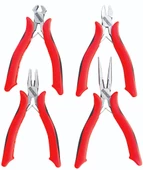 İzeltaş 3560002104 4 Parça Elektronikçi Keski Pense Seti - 1