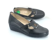 Berfilla Dr.Tavsiyeli İçi %100 Deri Anne Kadın Babet Ayakkabı thumbnail 1