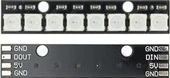 8 Bit NeoPixel WS2812B 5050 Rgb Led Modül  8’li 5050 Adreslenebil thumbnail 3