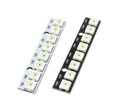 8 Bit NeoPixel WS2812B 5050 Rgb Led Modül  8’li 5050 Adreslenebil thumbnail 4