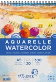 Van Dyck Aquarelle Cold Pres Suluboya Defteri 300gr A5 20 Yaprak - 1