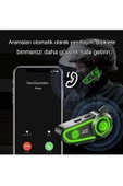 QASUL Motosiklet Kask Kulaklık İnterkom Işıklı Su Geçirmez Motor Kurye Kask Bluetooth Kulaklık - 4