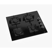 FERRE SS205 KARE EMAYE IZG. SİYAH CAM OCAK - 2