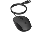HP Siyah Kablolu Optik Kablolu Mouse 1600 Dpi Optik Sensörlü thumbnail 1