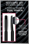 L'Oreal Paris Telescopic Lift Suya Dayanıklı Maskara - 8