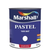 Marshall Pastel Yarı Mat Boyası Şeker Pembe 2,5 Lt (3,5 Kg) - 1