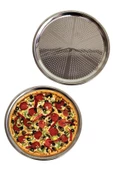 Nishev.com Evini Sev Delikli Pizza Tepsisi Lahmacun Pide Tepsisi 32cm - 2