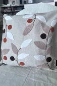 Glenda 2li Punch Nakışlı Kırlent Kılıfı 45x45 Cm - 4