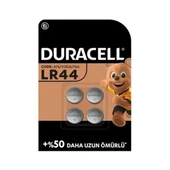 DURACELL LR44 1,5V ALKALİNE PİL 4LÜ BLİSTER - 1