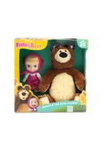 MASHA/KOCA AYI 20 CM PELUŞ 12 CM BEBEK - 1