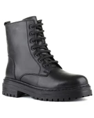 M.P. 242-4584 Zn Kadın Siyah Deri Bot - 2