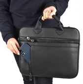 Unisex 13.3" İnç Deri Evrak El ve Omuz Çantası 8683255013364 - 3