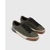 Pull & Bear Detaylı Basic Spor Ayakkabı Yeşil - 1