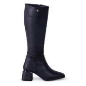 Pierre Cardin 54009 Kadın Fermuarlı Yüksek Topuk Çizme thumbnail 1