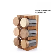 Mien Akasya 6 lı Baharatlık MİEN-8B22 - 1