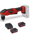 Einhell te-ad 18 li 2x4.0ah akülü açılı dik vidalama makinesi - 1