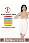 Özel Lazer Kesim İz Göstermez Toparlayıcı Askılı Çıtçıtlı Push UP Slip Body Zıbın Korse thumbnail 5