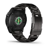 Garmin Fenix 7X Pro Sapphire Solar Karbon Gri DLC Titanyum - Titanyum Kayışlı - 5