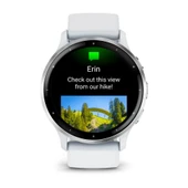 Garmin Venu 3 Gümüş | Beyaz Kayışlı - 1