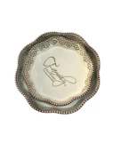 16426-y Yeşil 2'li Köşeli Yuvarlak Seramik Fırın Kabı 20x25 Cm - 4