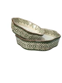 16426-y Yeşil 2'li Köşeli Yuvarlak Seramik Fırın Kabı 20x25 Cm - 2