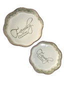 16426-y Yeşil 2'li Köşeli Yuvarlak Seramik Fırın Kabı 20x25 Cm - 5