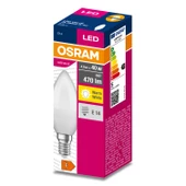 Osram Led 4.9W 2700K 470lm E14 Duy Sarı Işık Ampul - 1