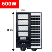 AG600 600 Solar DLS Güneş Enerjili  Bahçe Çevre  Lambası - 2