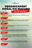 ORGANİCADENT DİŞ MACUNU3 ADET + 3 ADET DİŞ FIRCASI HEDİYELİ - 4