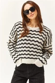 FASHION FRIENDS KADIN AJURLU KAZAK 24K0376K1 - 6