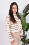 FASHION FRIENDS KADIN AJURLU KAZAK 24K0376K1 - 3
