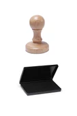 Kişiye Özel Öğretmen Kaşesi Mührü Kitap Mührü ve Istampa Set R5814-09 - 5