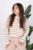 FASHION FRIENDS KADIN AJURLU KAZAK 24K0376K1 - 2