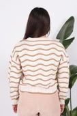 FASHION FRIENDS KADIN AJURLU KAZAK 24K0376K1 - 4