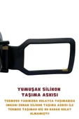 Galatasaray Çelik Termos Bardaklı Kapak Siyah 650 Ml - 5