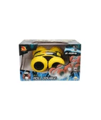 Roll Double 360 Derece Dönen Uzaktan Kumandalı Araba 16 cm 25338 Sarı thumbnail 1
