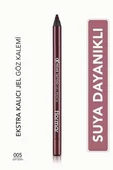 Flormar Mat Kalıcı Göz Kalemi (Bordo) - Extreme Tattoo Gel Pencil - 005 Very Berry - 2