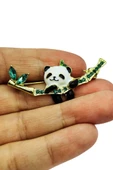Bambu Sevdalısı Panda Broş thumbnail 1