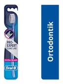 Oral-B Pro 3d White Hafif Nane Diş Macunu 75 Ml + Oral-B Pro-Expert Clinic Line Ortodontik 35 Yumuşak Diş Fırçası 2+2 Adet - 2